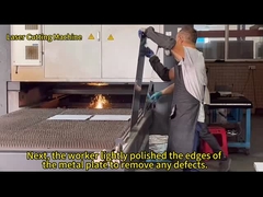 Machine de découpe laser à plaque en acier inoxydable de 1500W pour machine à évier de cuisine faite à la main