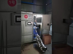 ligne de production d'anneaux en acier à couvercle en verre