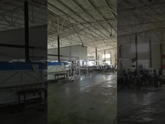 ligne de traitement du durcissement du couvercle de verre