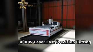 Découpeur laser en acier inoxydable à grande vitesse 3000W