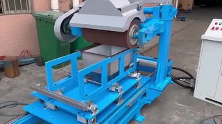 Machine automatique de brossage et de meulage de panneaux d'évier | Équipement de polissage de surface en acier inoxydable