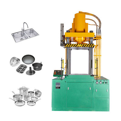 Bon prix machine de la presse 2000kN hydraulique pour la fabrication en verre d'évier de cuisine de couvercle de Ustensiles de cuisine en ligne