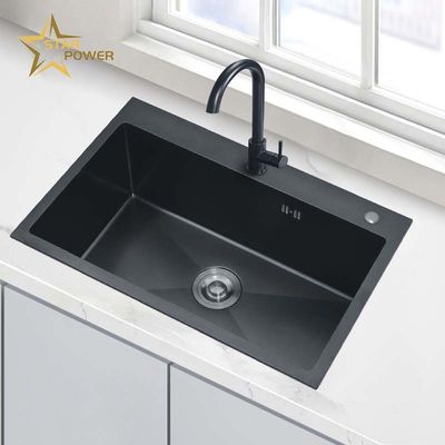Bon prix Cuisine ménagère évier à main en acier inoxydable de haute qualité sur mesure en ligne