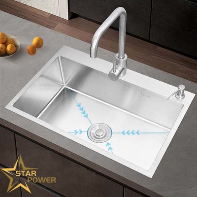 Bon prix Un évier en acier inoxydable 304 robuste peut être personnalisé pour la cuisine en ligne