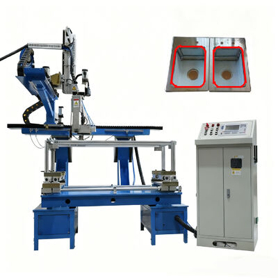 Bon prix Machine de soudage automatique à quatre côtés CNC à 4 axes avec technologie anti-déformation en ligne