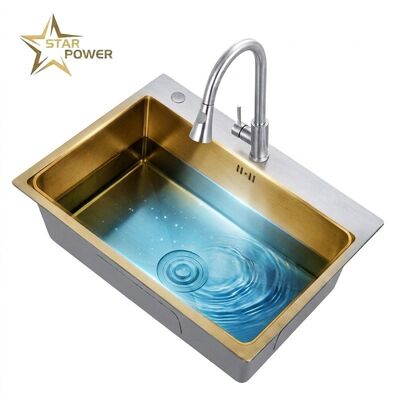 Bon prix 18 Inch Undermount Bar Prep Sink SUS304 16 Gauge Stainless Steel with Nano Coating en ligne