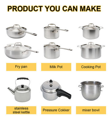 pot 380V en acier faisant la machine pour la friture Pan Pressure Cooker Making