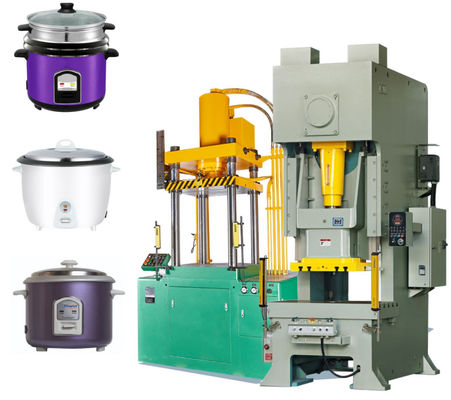 Bon prix Chaîne de production multifonctionnelle de Ustensiles de cuisine, machine de presse d'étirage profond de 4 colonnes en ligne