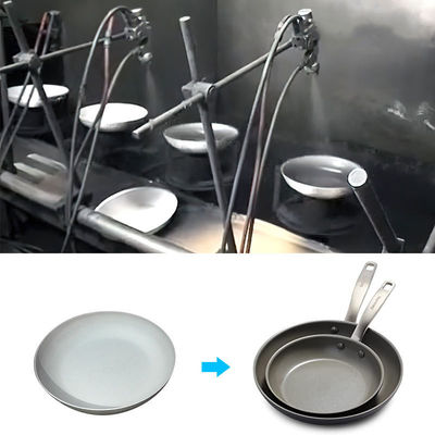 Bon prix Le jet automatique peignent non la machine de revêtement de bâton pour le pot de Cookware en ligne