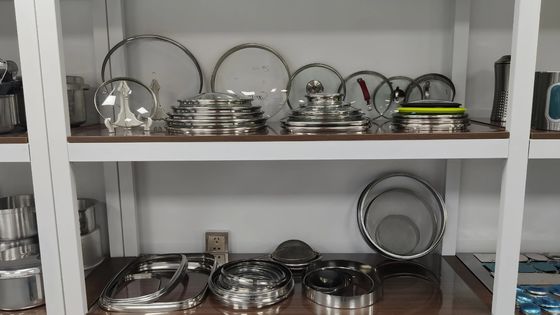 Chaîne de production en verre de Ustensiles de cuisine de coupe de dalle pour la fabrication de couverture en verre