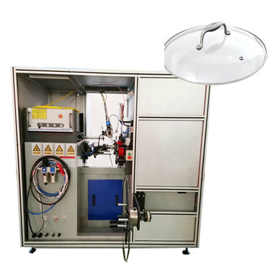 Bon prix chaîne de production du Ustensiles de cuisine 380V pour le couvercle en verre Ring Welding en acier en ligne