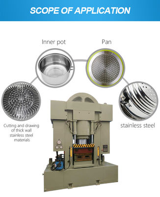 Machine de presse hydraulique de Ustensiles de cuisine résistante pour graver de forge d'extrusion