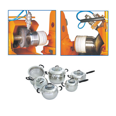Machine de polonais multi de Ustensiles de cuisine de tête pour le polissage de bassin d'acier inoxydable