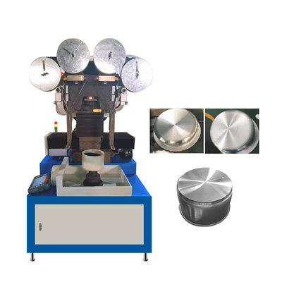 Machine de polonais en aluminium automatique de pot pour le ponçage de ceinture de Ustensiles de cuisine