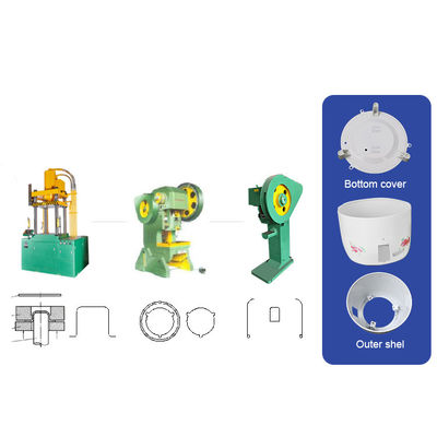 qualité Chaîne de production hydraulique automatique de Ustensiles de cuisine machine pour la fabrication de cuiseur de riz usine