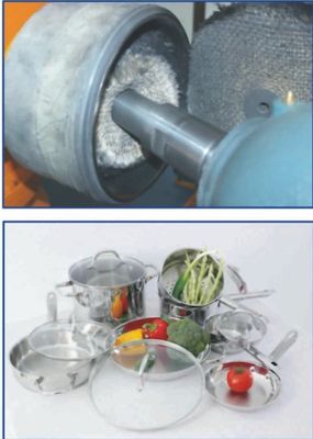La machine de polonais intérieure mécanique échangent le pot intérieur de polisseur intérieur faisant la machine 140r/min 200mm