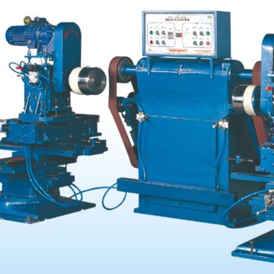 Machine à bande abrasive à double tête de haute qualité Machine de ponçage externe Machine de polissage pour ustensiles métalliques