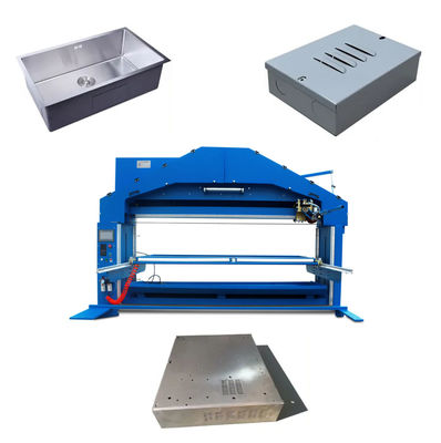 Bon prix PLC machine à évier de cuisine armoires de tôle de métal boîte de meulage de sable de polissage de polissage de débroussailleuse en ligne