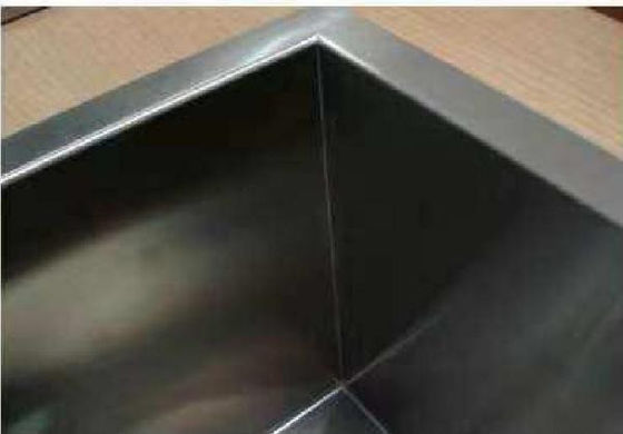 Machine à évier de cuisine de haute durabilité coin polonais moulage carré angle soudage machine