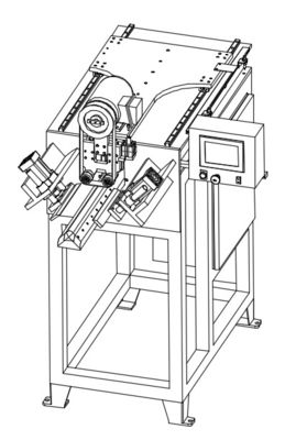 Boîte de cuisine faite à la main à l'extérieur du coin rond ceinture de sable poli machine spéciale