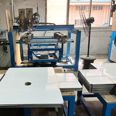 Machine de meulage à haut rendement pour des coutures droites de plaques d'épissage à évier faites à la main