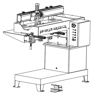 Machine de soudage polyvalente de panneaux en acier inoxydable pour éviers faits à la main dans les cuisines et salles de bains commerciales