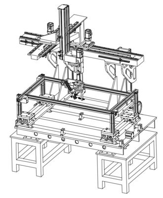 Machine spéciale de soudage à bord interne CNC à plusieurs axes pour éviers artisanaux en acier inoxydable