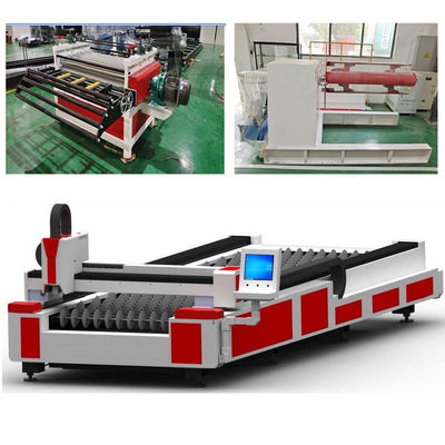 Bon prix Machine de découpe laser à fibre intégrée avancée pour matériaux à bobines métalliques multiples en ligne