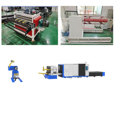 Machine de découpe laser à bobine métallique de haute précision et haute efficacité entièrement automatique