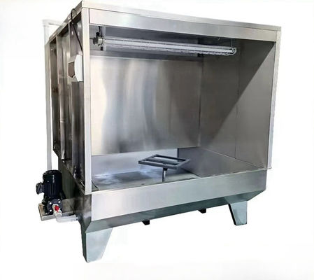 Exquise machine de peinture en poudre en acier inoxydable pour les éviers faits à la main en acier inoxydable