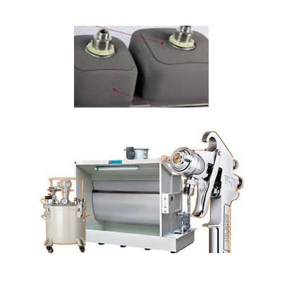 Exquise machine de peinture en poudre en acier inoxydable pour les éviers faits à la main en acier inoxydable