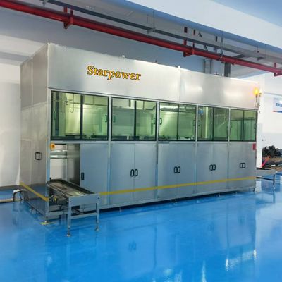Équipement de nettoyage et de séchage industriel avancé avec technologie ultrasonique pour pièces métalliques