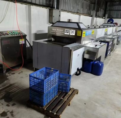 Équipement de ligne de production de nettoyage et de séchage industriel de précision sur mesure