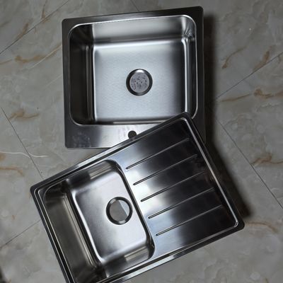Purifié Nano revêtu d' acier inoxydable 304 évier sous-monté d' acier inoxydable évier double bassin gros pots cuisine machine à laver