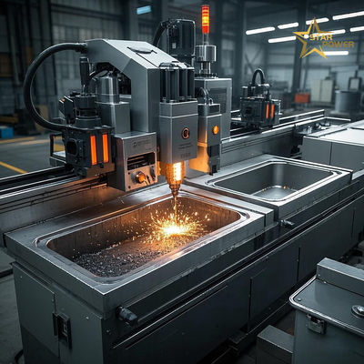 Machine de découpe laser métallique intelligente de haute précision en acier inoxydable en alliage multifonctionnel