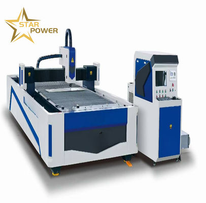 Machine de découpe laser à haute efficacité de plaque métallique en fibre de grand format
