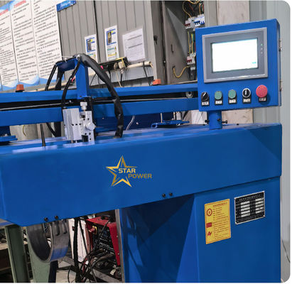 Vélosité réglable pour s'adapter aux différentes scènes de la machine de soudage à couture métallique