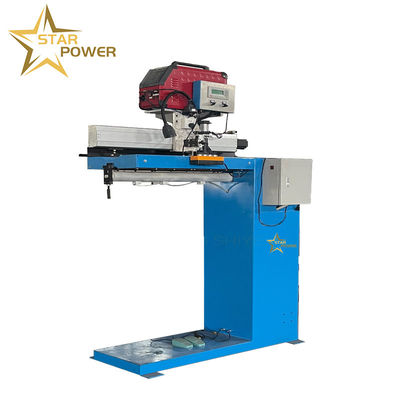 Bon prix La machine de soudage à couture réglable est utilisée pour le soudage de boutons de toutes sortes de joints de tôles métalliques. en ligne