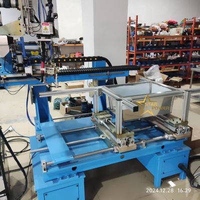 Machine de soudage automatique de surface CNC pour la fabrication d'éviers à main en acier inoxydable