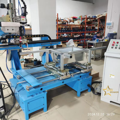 Système CNC avec contrôle de programmation PLC Machine de soudage de surface d'évier en acier inoxydable