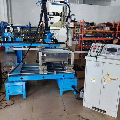 Système CNC avec contrôle de programmation PLC Machine de soudage de surface d'évier en acier inoxydable
