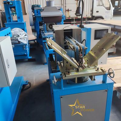 Le ponçage manuel de l'évier à couture fine verticale ronde d'angle CNC machine de ponçage interne adaptée aux meubles de cuisine