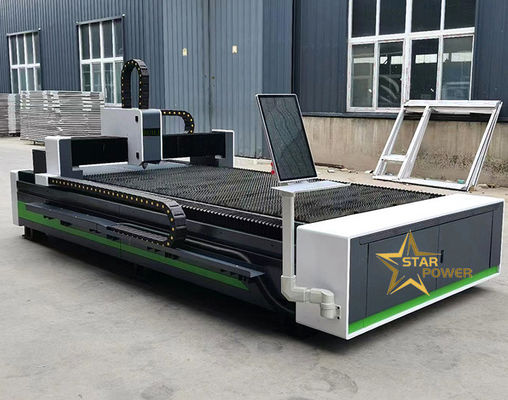Bon prix Machine automatique de découpe laser métallique en acier inoxydable en aluminium en cuivre en zinc en ligne