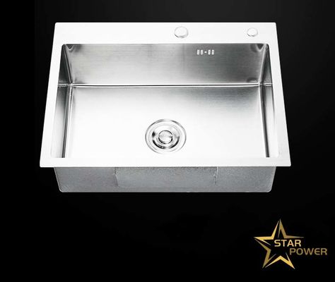 Spécifications Personnalisé 304 acier inoxydable évier artisanale