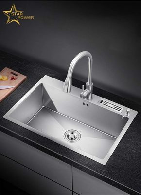 Service personnalisé à l' évier manuel à réservoir unique