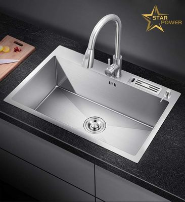 Appareils de cuisine à lavabo en acier inoxydable 304
