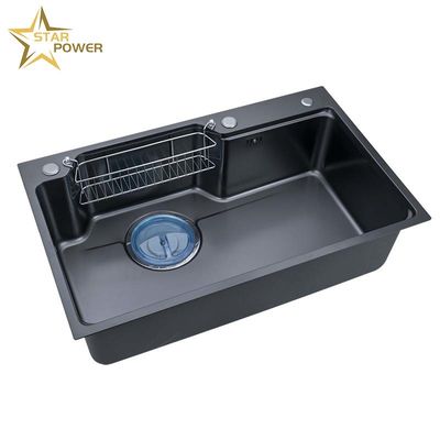 Machine d'évier de cuisine en acier inoxydable 304 pour les cuisines modernes de grande capacité