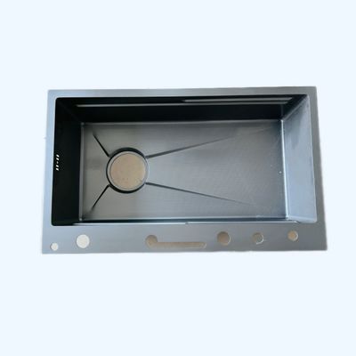 Évier à cloisons gris pour les cuisines modernes