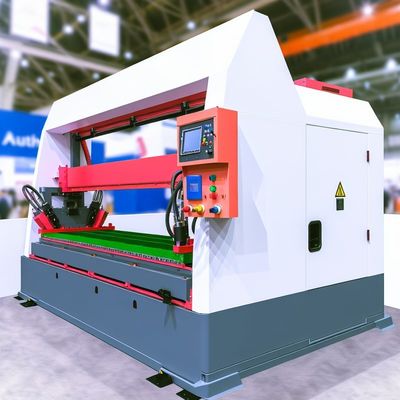 Machines de soudage et de pressage automatiques à double table de couture métallique