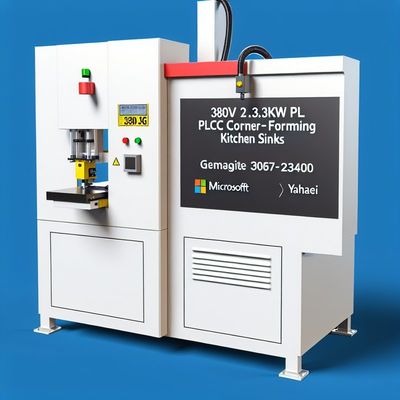 Machine à presser d'angle PLC 380V 2,3KW pour éviers de cuisine